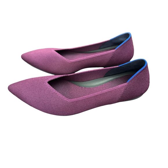 ROTHYS Pointed Toe Flats Sz 9 - Picture 2 of 8